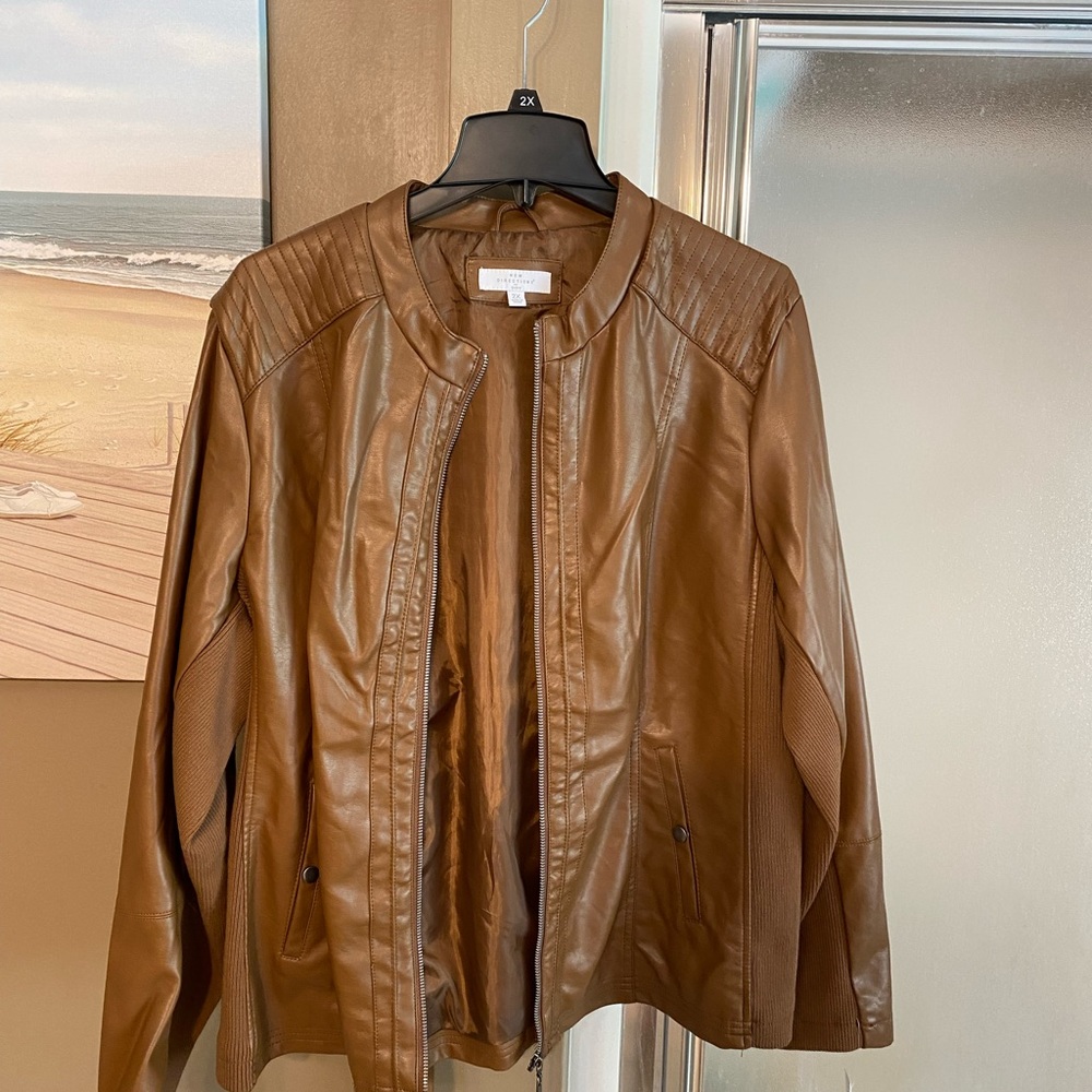 New Directions Leather Jacket